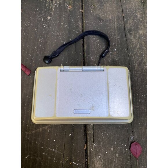 Nintendo DS Fat/NTR NTR-001 Silver Tested Heavy Wear - Picture 3 of 6